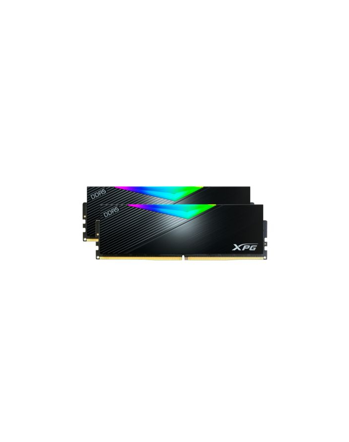 ADATA DDR5 32GB - 6000 - CL - 38 - Dual-Kit - , AX5U6000C3016G-DCLARBK, Lancer RGB, XMP, Kolor: CZARNY główny