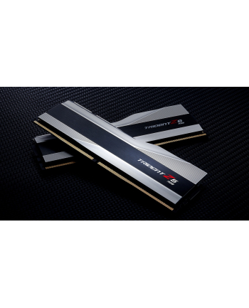G.Skill DDR5 32GB - 8000 - CL - 38 - Dual-Kit - DIMM - F5-8000J3848H16GX2-TZ5RS, Trident Z5 RGB, XMP, silver/Kolor: CZARNY