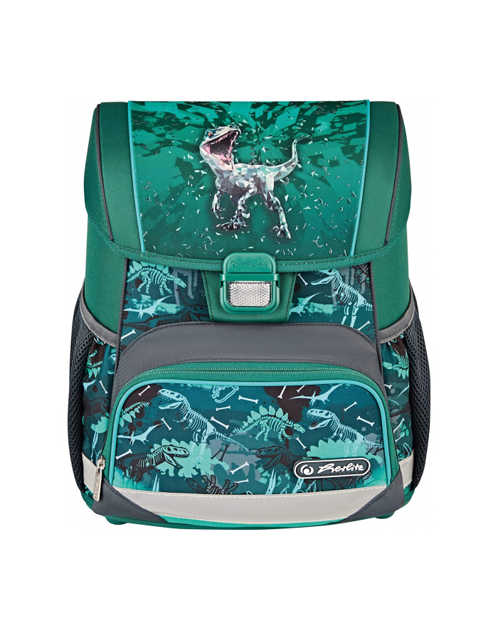 Herlitz Loop Plus Green Rex, school bag (green, incl. 16-piece school case, pencil case, sports bag) główny