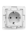 Shelly wall socket (wersja europejska) (Kolor: BIAŁY, flush-mounted) - nr 3