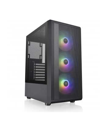 Thermaltake S200 TG ARGB, tower housing (Kolor: CZARNY, tempered glass) nr 2
