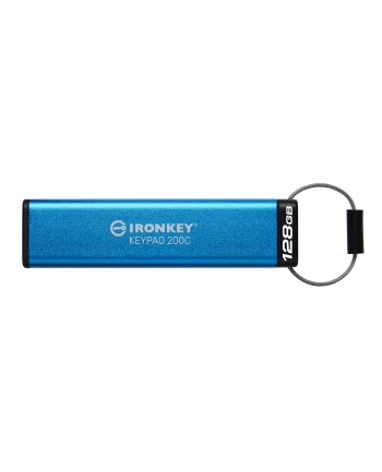 KINGSTON 128GB USB-C IronKey Keypad 200C FIPS 140-3 Lvl 3 Pending AES-256 nr 1