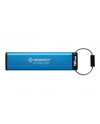 KINGSTON 16GB USB-C IronKey Keypad 200C FIPS 140-3 Lvl 3 Pending AES-256 nr 1