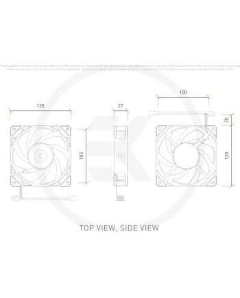 EKWB EK-Loop Fan FPT 120 D-RGB - Kolor: CZARNY, case fan (Kolor: CZARNY) nr 1