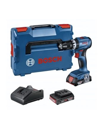 bosch powertools Bosch Cordless Impact Drill GSB 18V-45 Professional, 18V (blue/Kolor: CZARNY, 2x Li-Ion battery 2.0Ah, in L-BOXX) nr 2
