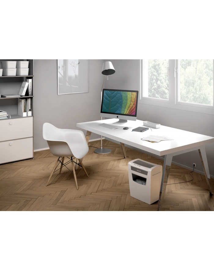 Niszczarka Leitz IQ Home Office P4, 10 kartek, 23 l kosz główny