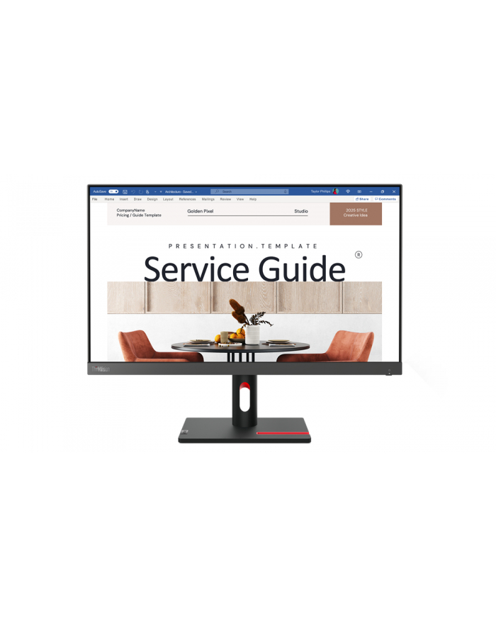 LENOVO ThinkVision S24i-30 23.8inch IPS FHD WLED 250cd/m2 4ms HDMI VGA 3Y główny