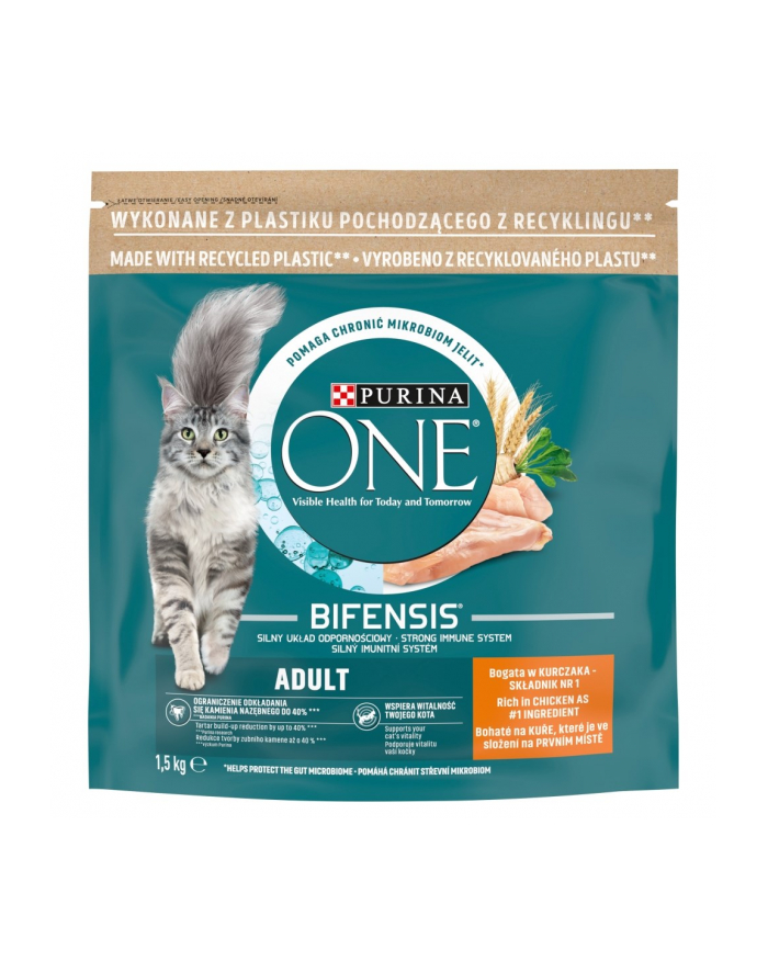 purina nestle Purina ONE ADULT Kot Kurczk'amp;PłneZiarna 1,5kg główny