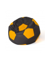 go gift Pufa worek sako PIŁKA czarny-żółty L 80 - nr 1
