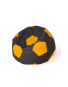 go gift Pufa worek sako PIŁKA czarny-żółty XL 120 - nr 2