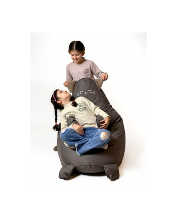 go gift Pufa worek sako KOTEK brązowy XL 130x90