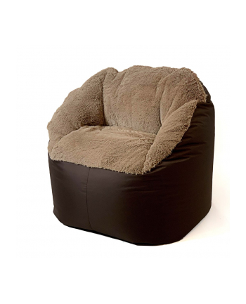 go gift Pufa worek sako FLUFFY cappuccino XXL 140x90