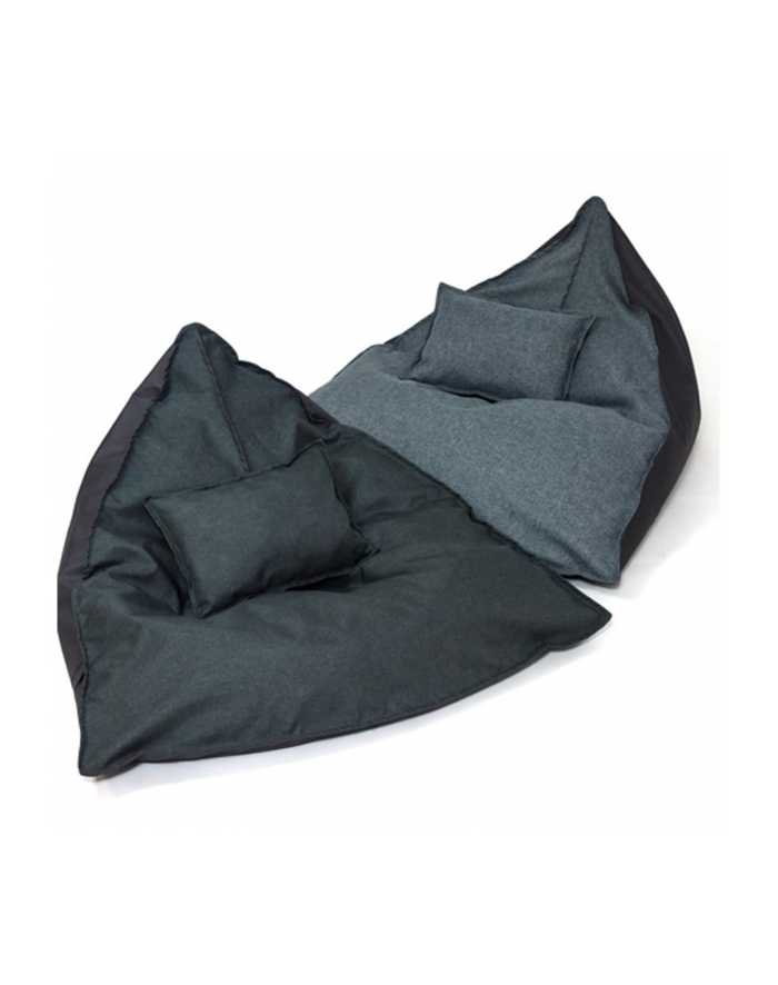 go gift Pufa worek sako RELAX szary XL 120x80 główny