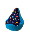 go gift Pufa worek sako GRUSZA DRUK niebieski-planety XL 130x90 - nr 2