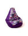 go gift Pufa worek sako GRUSZA DRUK fiolet-wow XXL 140x100 - nr 2