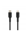 BELKIN KABEL LIGHTNING TO USB-C, 1M, OPLOT, CZARNY - nr 3