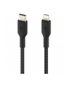 BELKIN KABEL LIGHTNING TO USB-C, 1M, OPLOT, CZARNY - nr 7