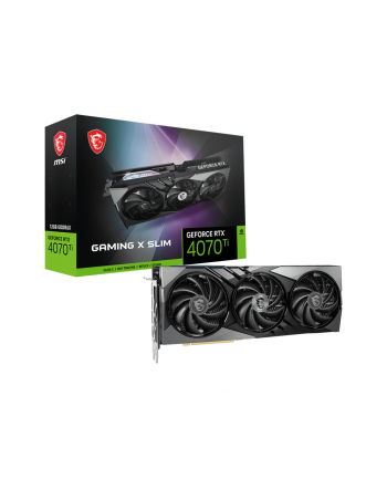 Karta graficzna MSI GeForce RTX 4070 Ti GAMING X SLIM 12GB