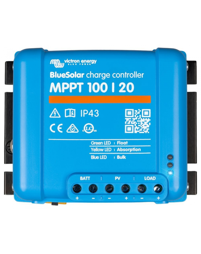 Victron Energy Regulator ładowania Blue Solar MPPT 100V/20A główny