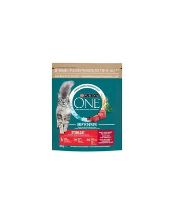 purina nestle PURINA ONE Sterilcat Bogata w Wołowinę i Pszenicę 800g nr 2