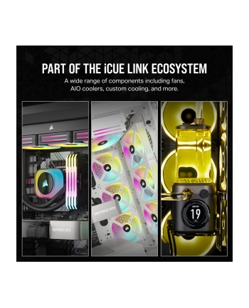 Chłodzenie wodne Corsair iCUE LINK H100i RGB White