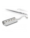Port Designs Connect USB hub - 4 Szary (900120) - nr 2