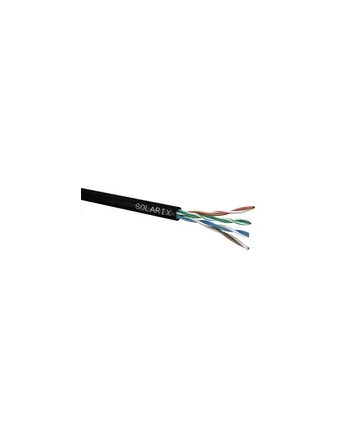Solarix Kabel Lan Utp kat. 5e 100m/box zewnętrzny (SXKD5EUTPPE)