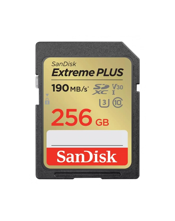 Karta pamięci SanDisk Extreme Plus 256GB 190/130 główny