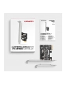 axagon PCES-SJ2 Kontroler PCIe 2x wewnętrzny port SATA 6G, chipset JMB582 SP ' LP - nr 15