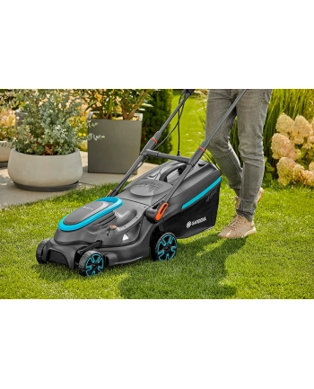 GARD-ENA PowerMax 37/1800 G2 Electric Lawn Mower (Kolor: CZARNY/grey, 1,800 watts) nr 2