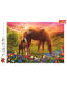 Puzzle 500el Konie na łące 37451 Trefl - nr 4