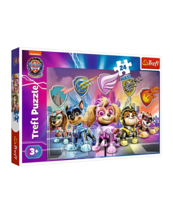 Puzzle 24 Maxi Psi Patrol Misja Szczeniaków / PAW PATROL: The Mighty movie 2023 14358 Trefl nr 1