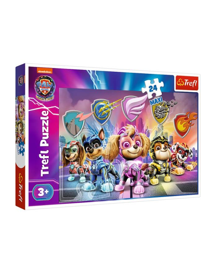 Puzzle 24 Maxi Psi Patrol Misja Szczeniaków / PAW PATROL: The Mighty movie 2023 14358 Trefl główny