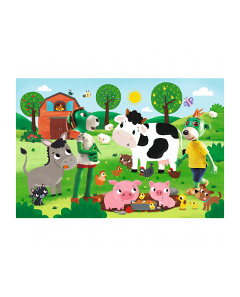 Puzzle 24 Maxi Trefliki na wsi / KAZASTUDIO SA Rodzina Treflików 14361  Trefl nr 1