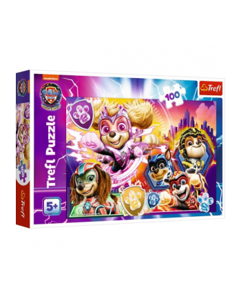 Puzzle 100el Poznaj Mighty Pups / PAW PATROL: The Mighty movie 2023 16460 Trefl