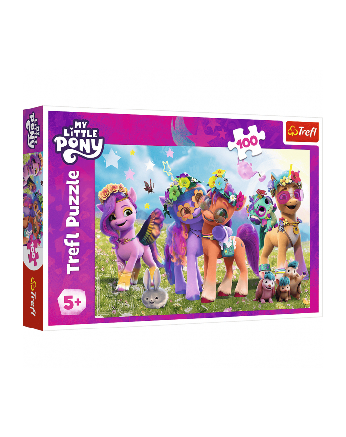Puzzle 100el Zabawne Kucyki / Hasbro My Little Pony 16463 Trefl główny