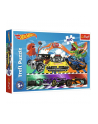 Puzzle 100el Pędzące samochody / Hot Wheels 16466 Trefl - nr 1