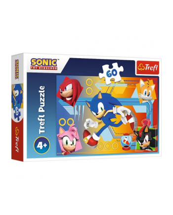 Puzzle 100el Sonic w akcji / Sonic The Headgehog 17387 Trefl