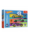 Puzzle 60el Wyścig / Mattel Hot Wheels 17389 Trefl - nr 2