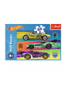 Puzzle 60el Wyścig / Mattel Hot Wheels 17389 Trefl - nr 4