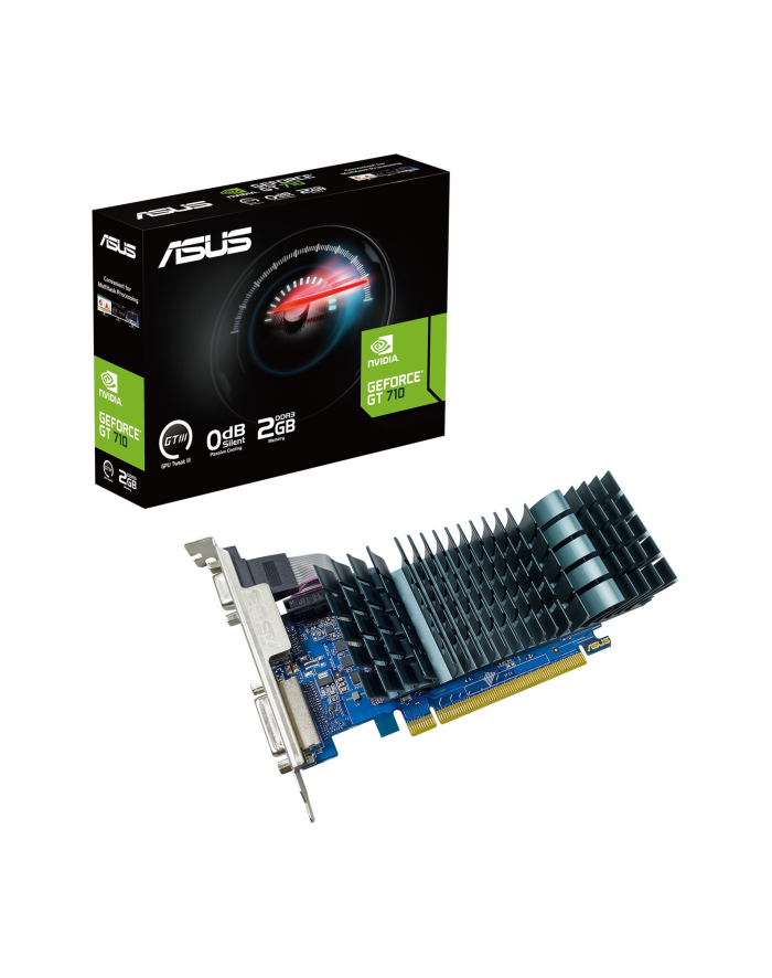 asus Karta graficzna GeForce GT710 2GB DDR3 64bit DVI/HDMI/HDCP główny