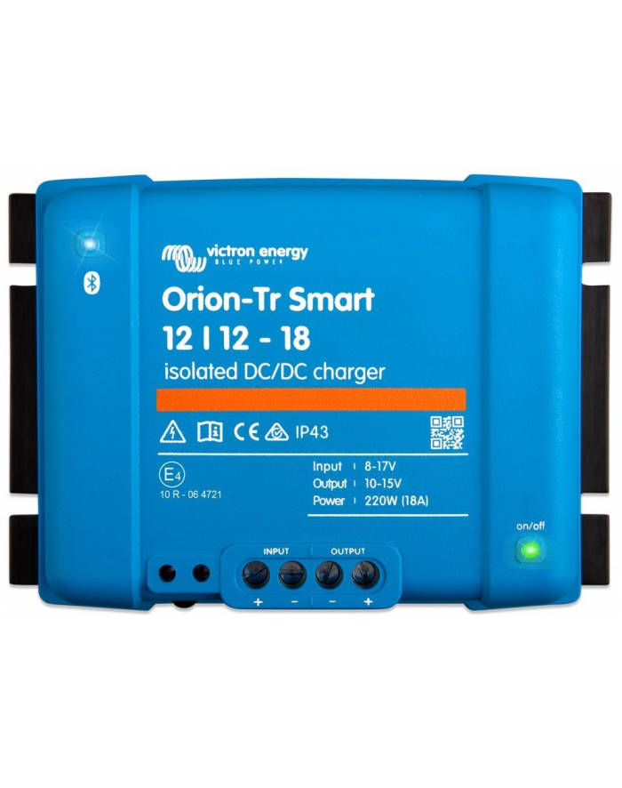 Victron Energy Ładowarka akumulatora Orion-Tr Smart 12/12-18A Isolated DC-DC charger główny