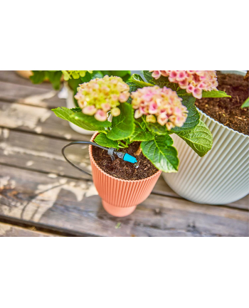 GARD-ENA Micro-Drip-System Adjustable End Drip Head 0-15 l/h (Kolor: CZARNY/turquoise, 10 pieces, model 2023) nr 1