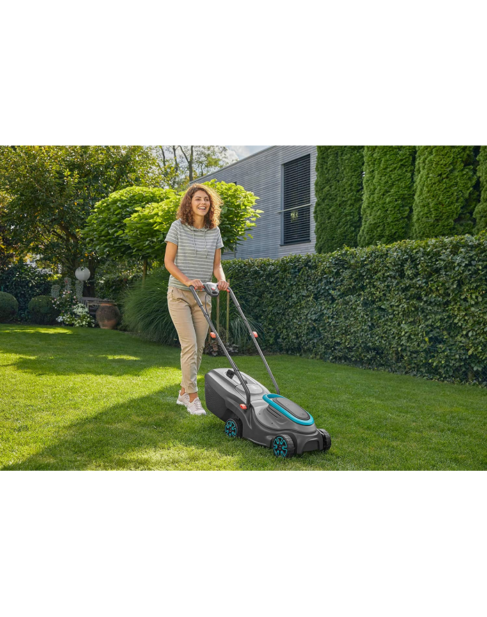 GARD-ENA Cordless Lawnmower PowerMax 32/18V P4A Ready-To-Use Set, 18V (Kolor: CZARNY/grey, Li-Ion battery 4.0Ah, POWER FOR ALL ALLIANCE) główny