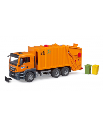 bruder  MAN TGS garbage truck, model vehicle