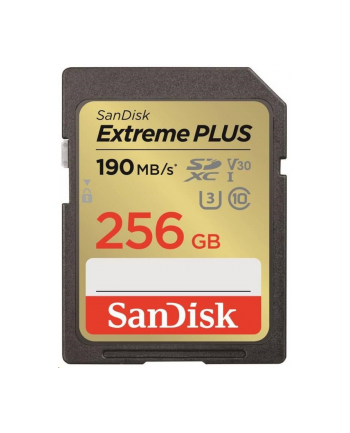 Karta pamięci SanDisk Extreme Plus 256GB 190/130