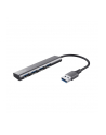 Trust Hub USB 3.1 Gen 1 Halyx-4-port 1+4 Porty ciemnoszary (HALYX4PORT) - nr 1