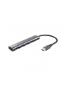 Trust Hub Multiport USB-C USB 3.2 Gen 2 (USB 3.0) Halyx-4-port 1+4 Porty ciemnoszary (HALYX4PORT) - nr 8