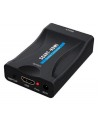 Premiumcord Konwerter Scart Na Hdmi Z Zasilaczem Sieciowym 230 V, Rozdzielczość Full Hd 1080P, Kolor Czarny - nr 2
