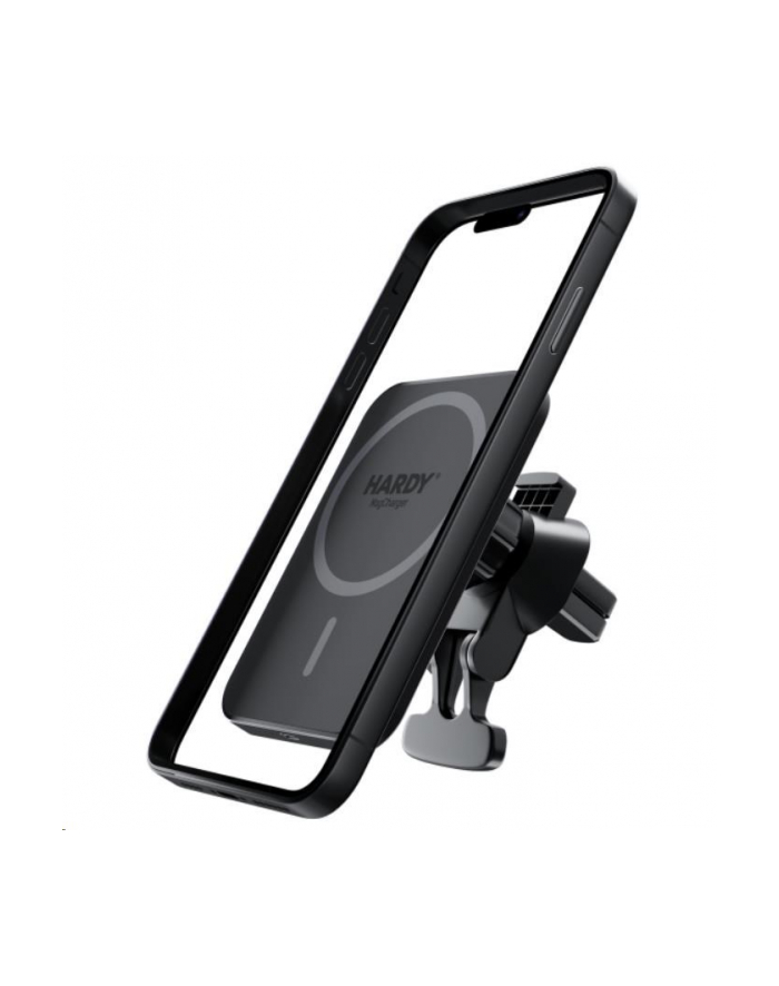 Uchwyt samochodowy 3MK Hardy MagCharger Czarny główny